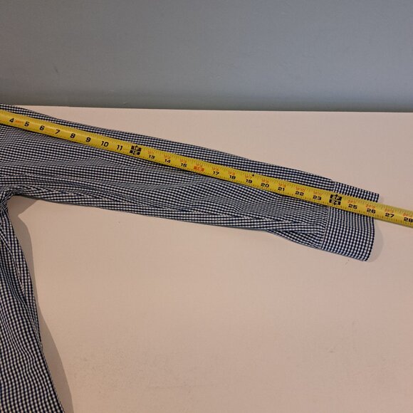 Abercrombie & Fitch Men's Small Long Sleeve Button Down Muscle Fit Plaid Shirt - Picture 12 of 15